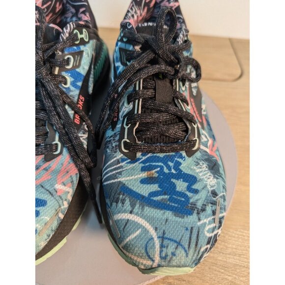 Brooks Adrenaline GTS 22 Womens Size 6 B Tropicla Flamingo Yucca 1203531B095 - Picture 9 of 11